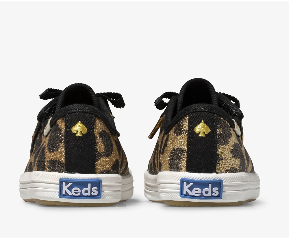 Keds Sneakers Leopard - Kate Spade new york Kickstart Jr. Glitter Leopard - Kids BDCPOW-607